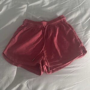 Women's Pink Casual Shorts